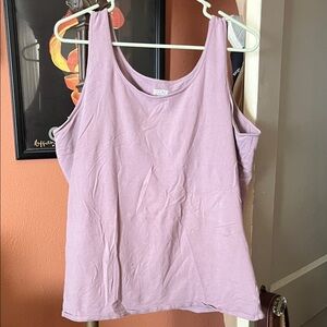 Duluth Trading Co Lavender Tank Top